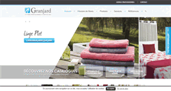 Desktop Screenshot of granjard.fr